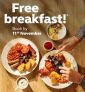 Free Breakfast Premier Inn